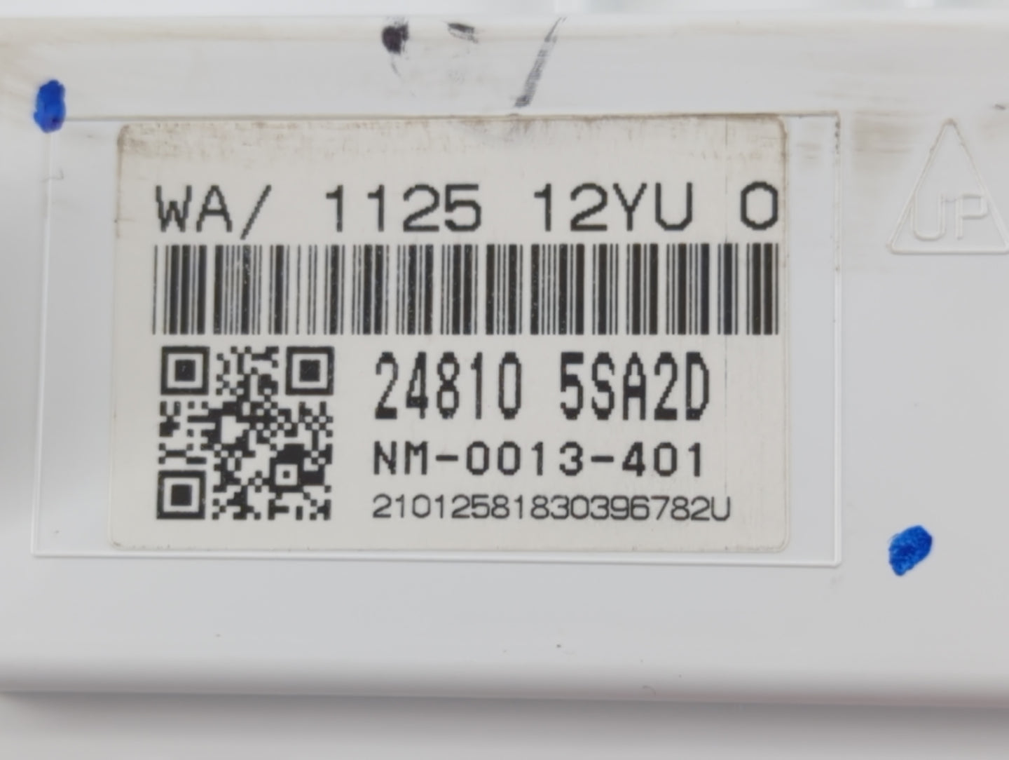 2021 Nissan Leaf Instrument Cluster Speedometer Gauges P/N:24810 5SA2D Fits OEM Used Auto Parts - Oemusedautoparts1.com