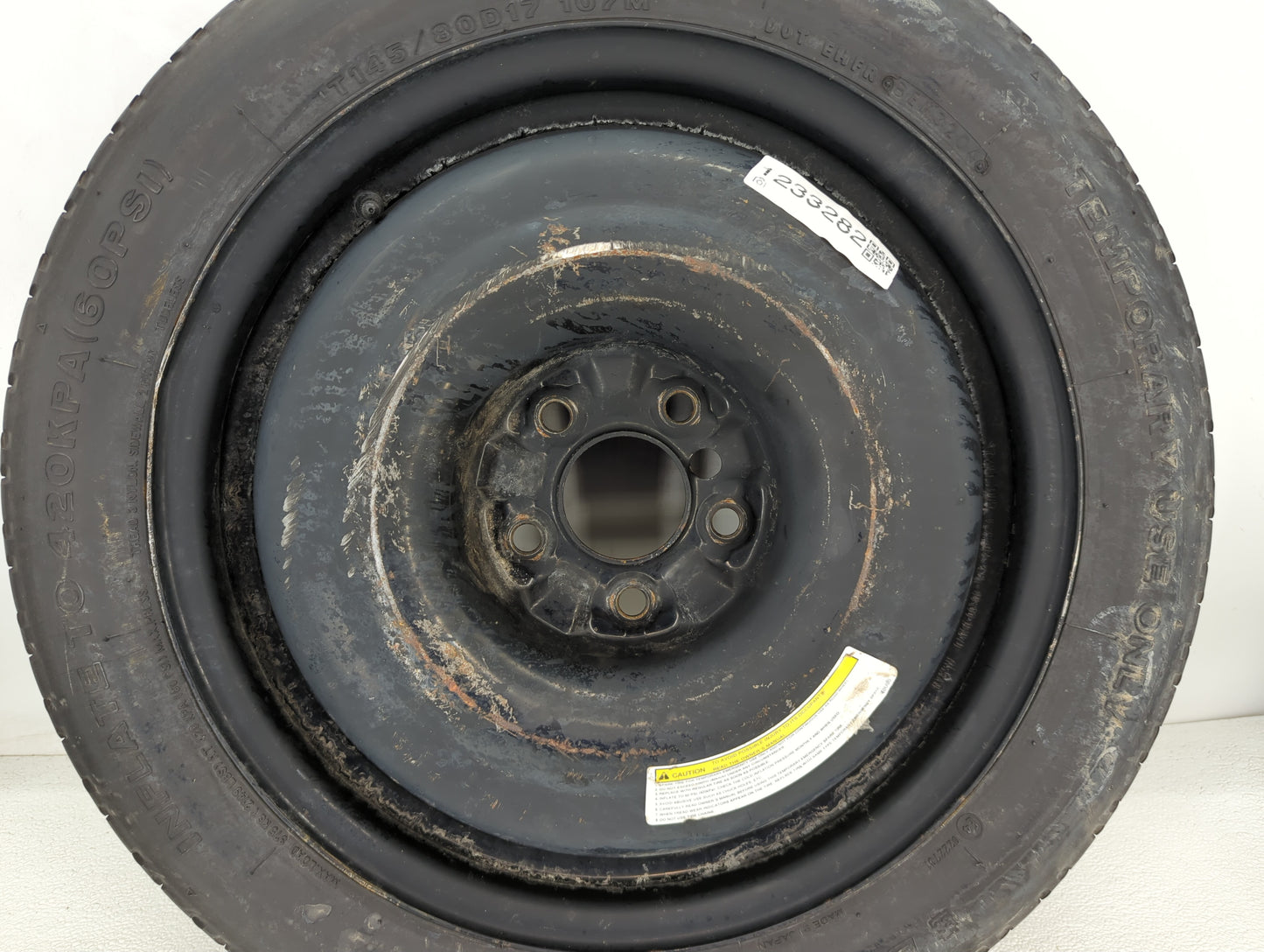 2004-2022 Nissan Maxima Spare Donut Tire Wheel Rim Oem - Oemusedautoparts1.com