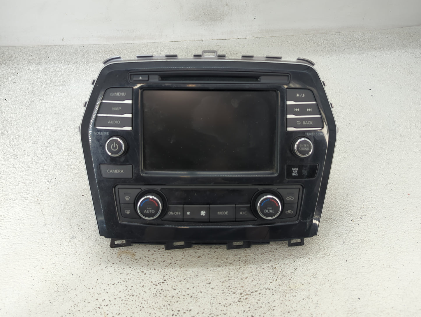 2019-2021 Nissan Maxima Radio AM FM Cd Player Receiver Replacement P/N:259159DL0B Fits Fits 2019 2020 2021 OEM Used Auto Par