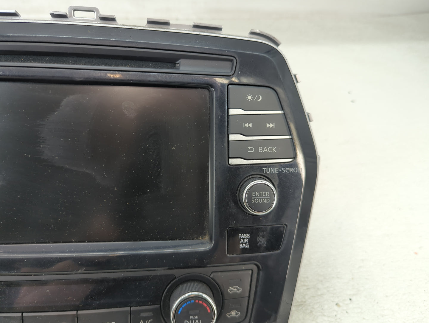 2019-2021 Nissan Maxima Radio AM FM Cd Player Receiver Replacement P/N:259159DL0B Fits Fits 2019 2020 2021 OEM Used Auto Par