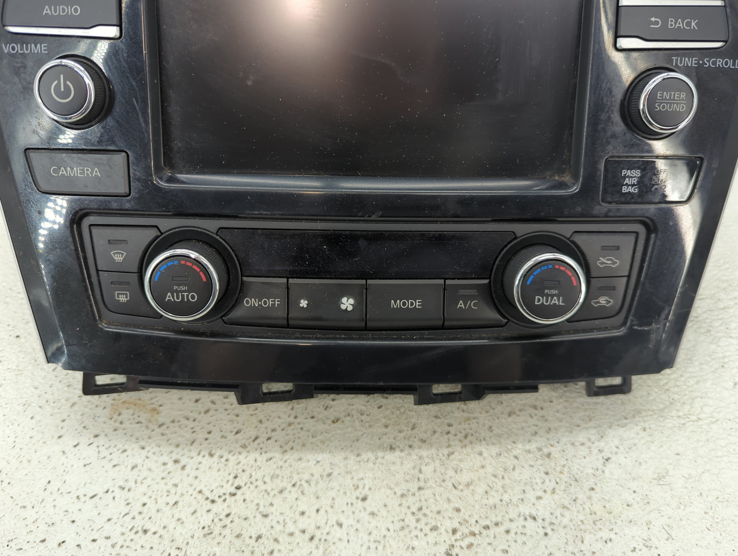 2019-2021 Nissan Maxima Radio AM FM Cd Player Receiver Replacement P/N:259159DL0B Fits Fits 2019 2020 2021 OEM Used Auto Par