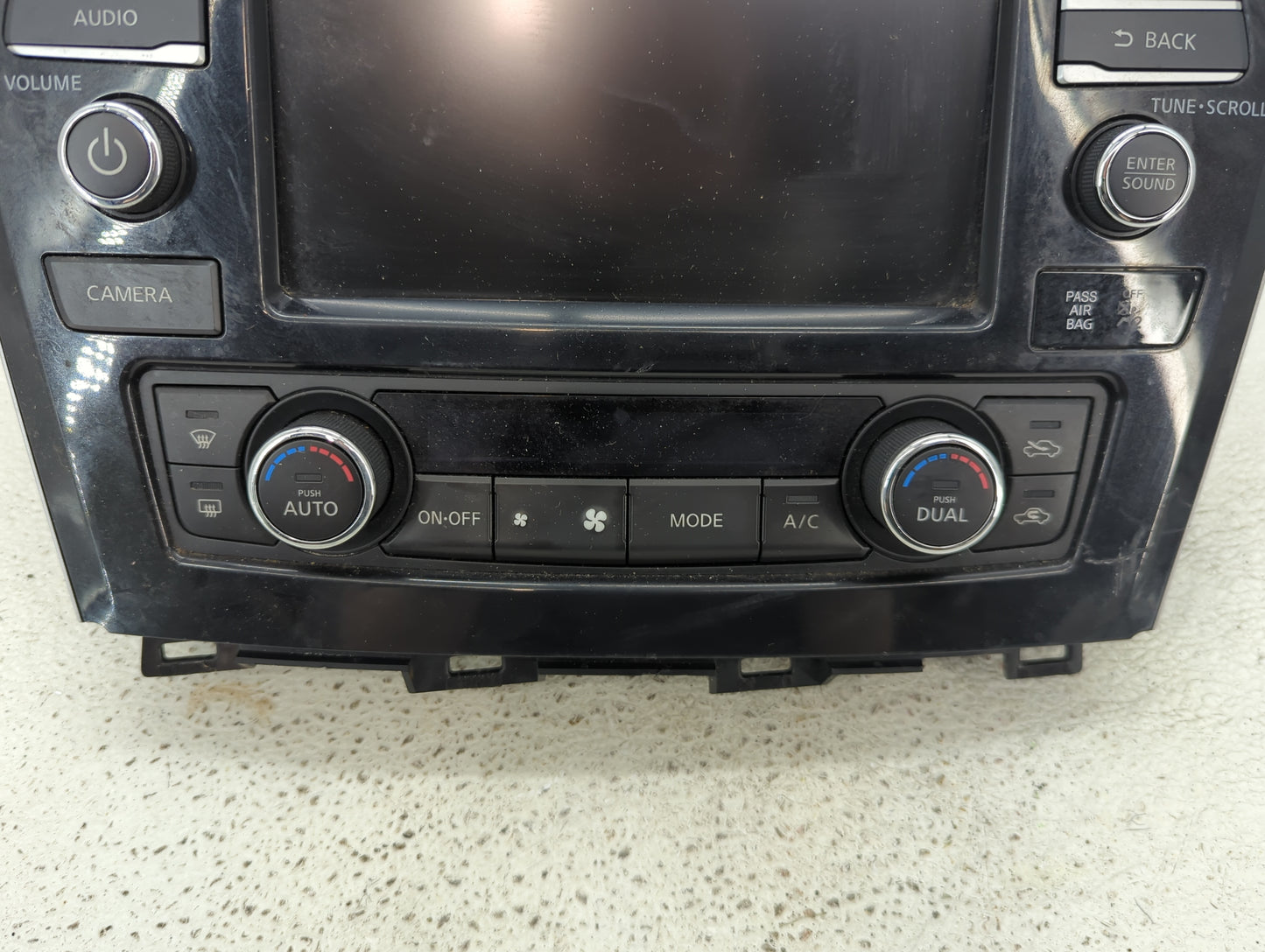 2019-2021 Nissan Maxima Radio AM FM Cd Player Receiver Replacement P/N:259159DL0B Fits Fits 2019 2020 2021 OEM Used Auto Par