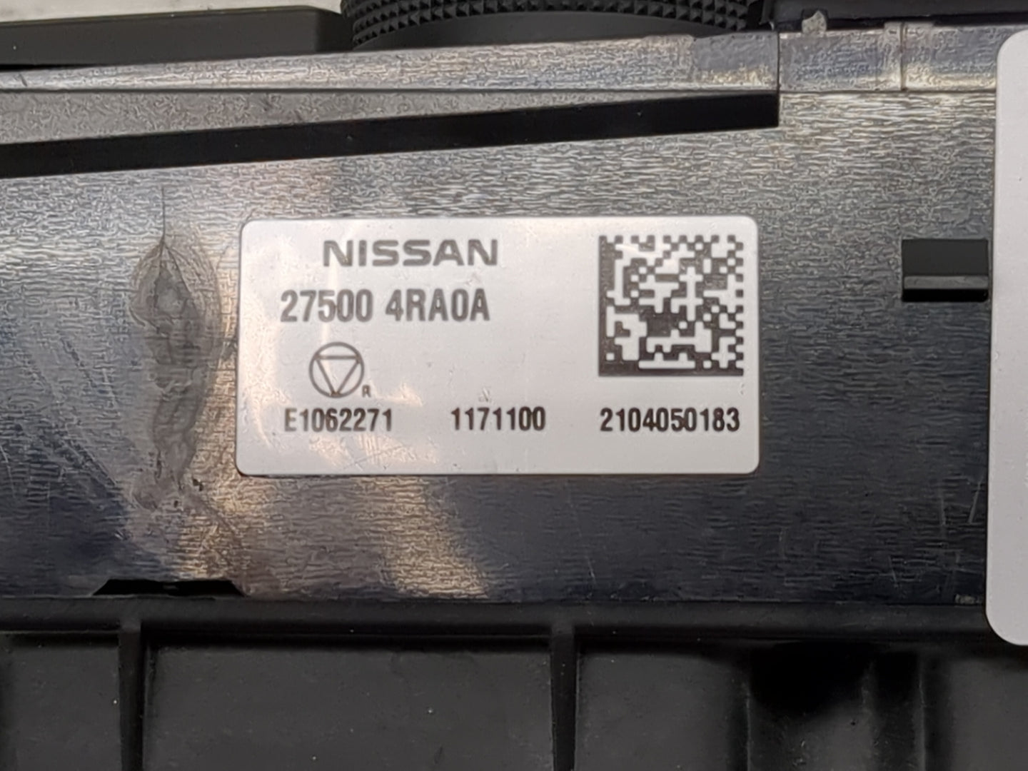 2016-2021 Nissan Maxima Climate Control Module Temperature AC/Heater Replacement P/N:27500 4RA0A Fits OEM Used Auto Parts - 