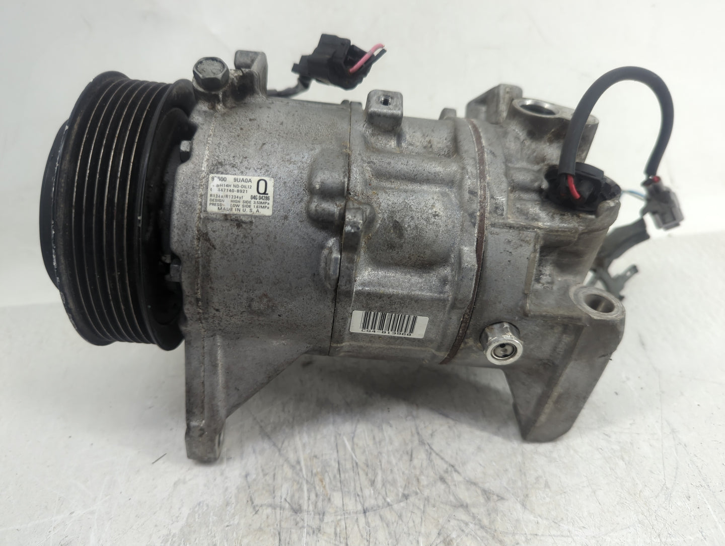 2021-2021 Nissan Murano Air Conditioning A/c Ac Compressor Oem - Oemusedautoparts1.com