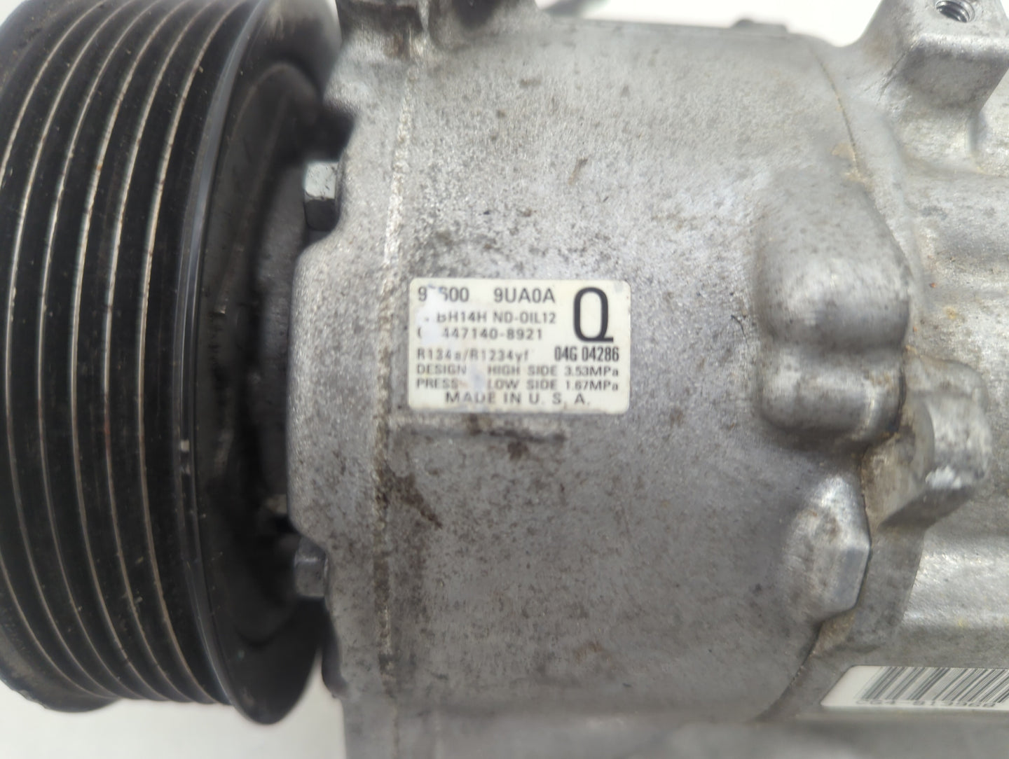 2021-2021 Nissan Murano Air Conditioning A/c Ac Compressor Oem - Oemusedautoparts1.com