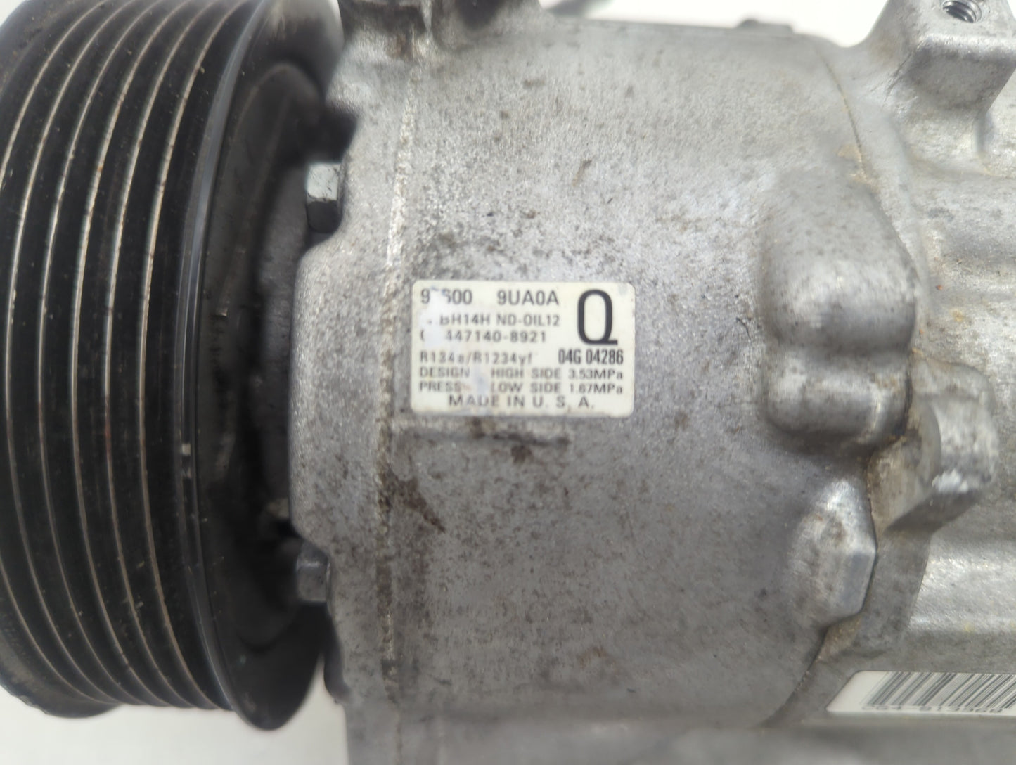 2021-2021 Nissan Murano Air Conditioning A/c Ac Compressor Oem - Oemusedautoparts1.com