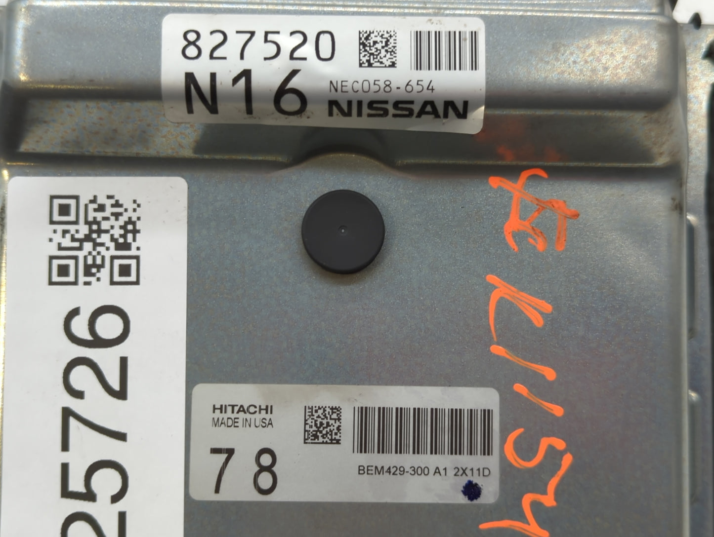 2020-2022 Nissan Murano PCM Engine Control Computer ECU ECM PCU OEM P/N:NEC058-654 BEM429-300 A1 Fits Fits 2020 2021 2022 OE