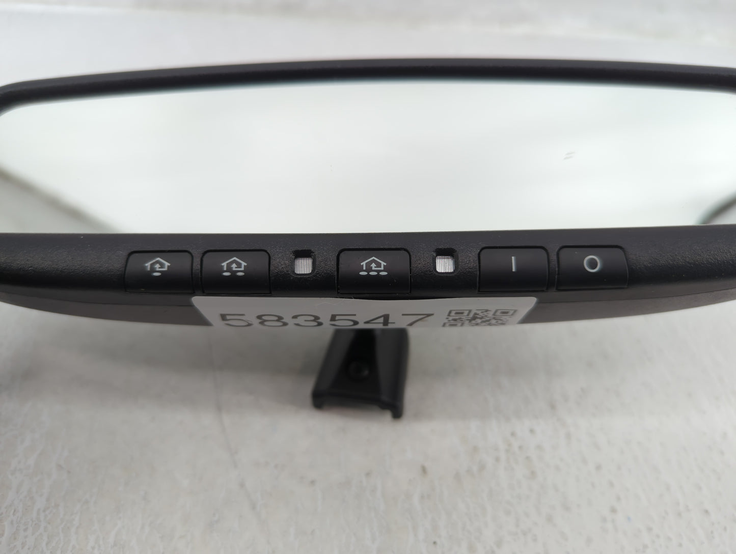 2013-2022 Nissan Murano Interior Rear View Mirror Replacement OEM P/N:012121 012121 905-3607 Fits OEM Used Auto Parts - Oemu