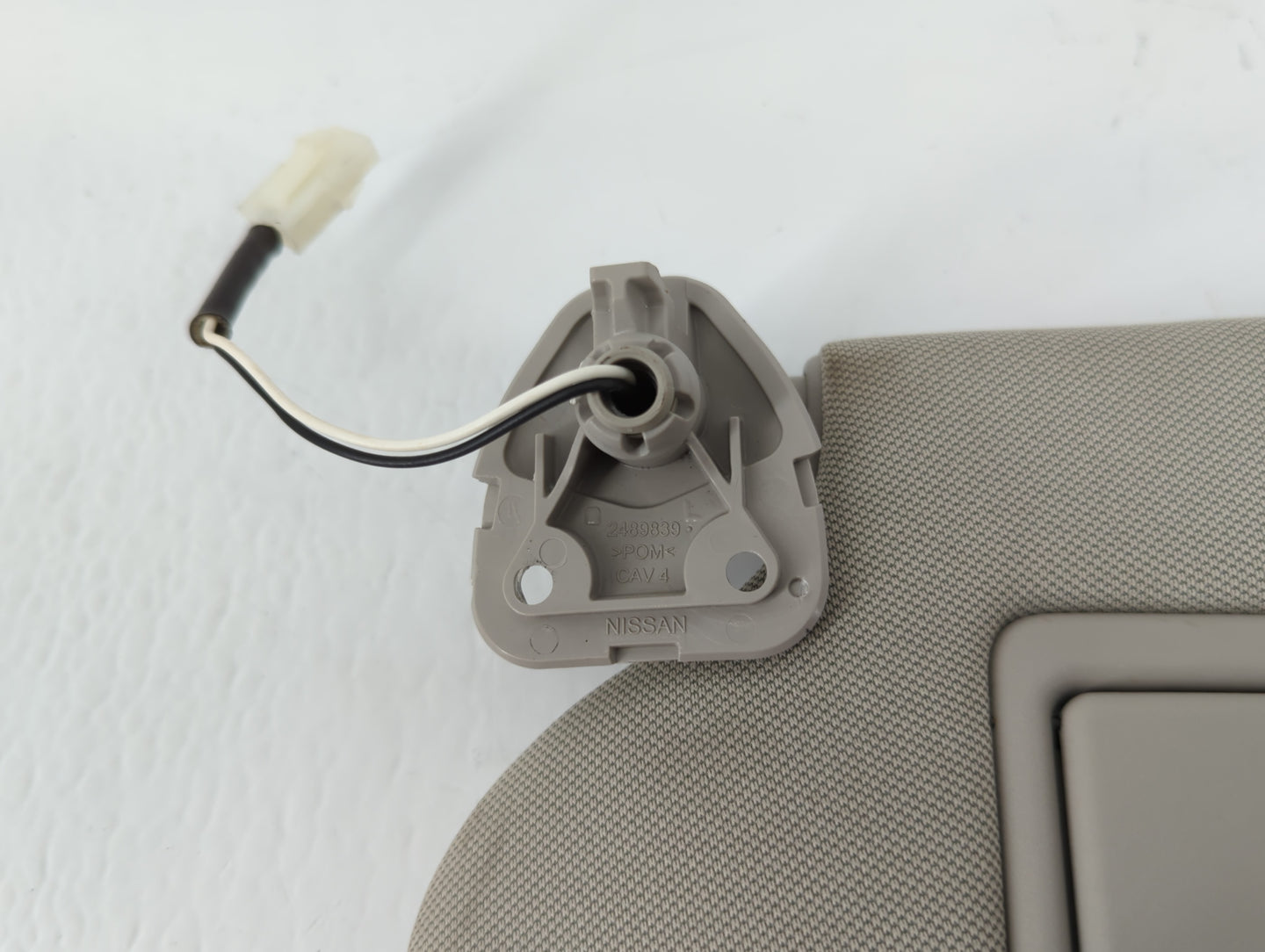 2019-2022 Nissan Murano Sun Visor Shade Replacement Driver Left Mirror Fits Fits 2019 2020 2021 2022 OEM Used Auto Parts - O