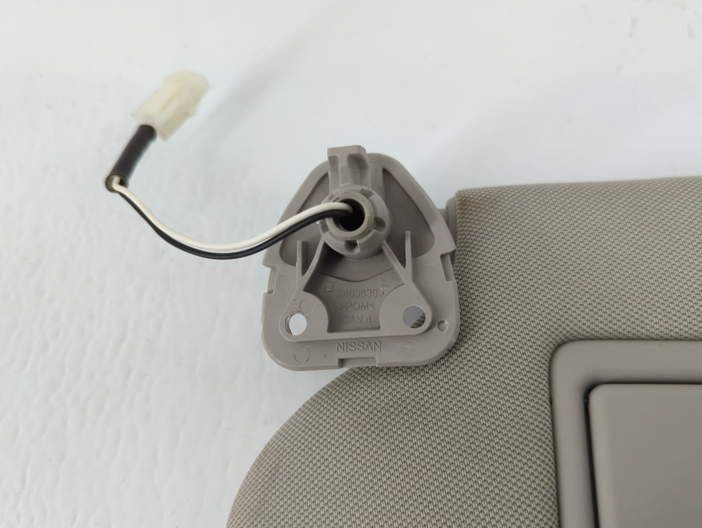 2019-2022 Nissan Murano Sun Visor Shade Replacement Driver Left Mirror Fits Fits 2019 2020 2021 2022 OEM Used Auto Parts - O