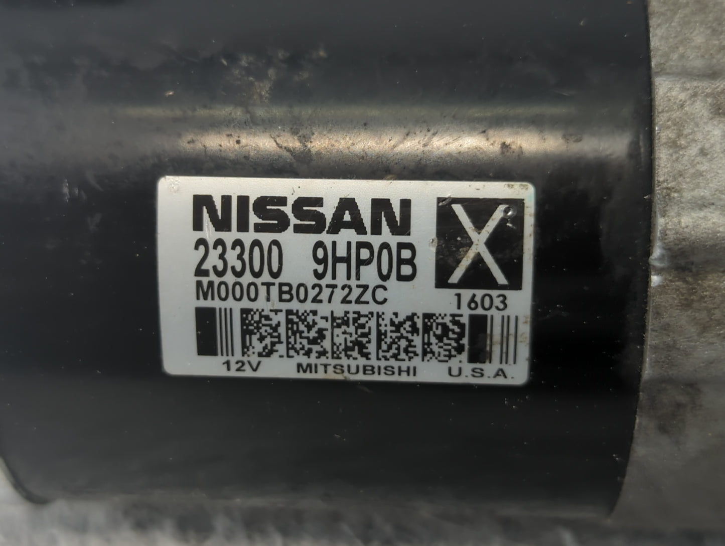 2015-2022 Nissan Murano Car Starter Motor Solenoid OEM P/N:23300 9HP0B Fits Fits 2015 2016 2017 2018 2019 2020 2021 2022 OEM