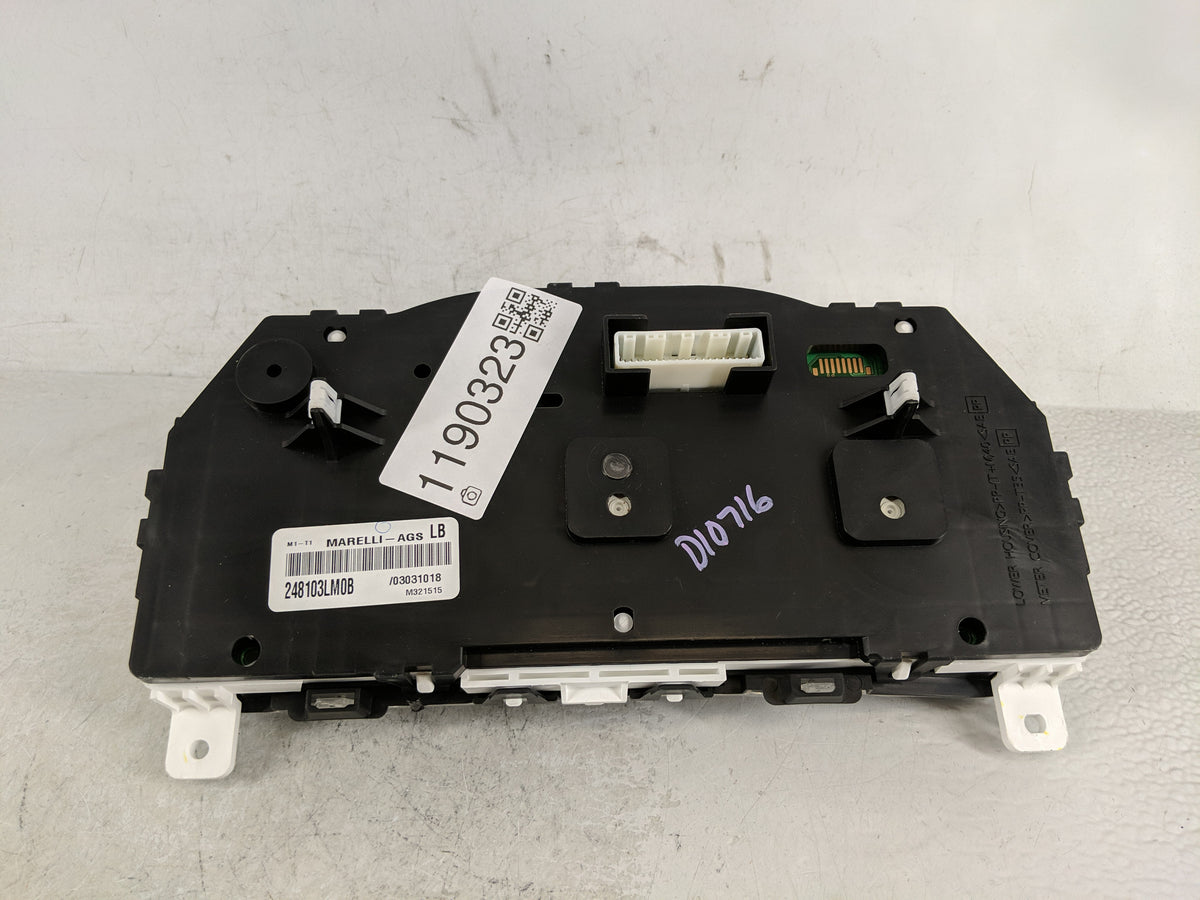 2013-2019 Nissan Nv200 Instrument Cluster Speedometer Gauges P/N:248103LM0B Miles: Fits Fits 2013 2014 2015 2016 2017 2018 2