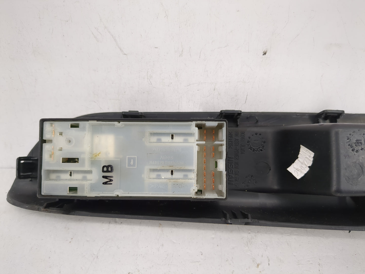 2014-2020 Nissan Nv200 Master Power Window Switch Replacement Driver Side Left P/N:80961 3LM0A Fits OEM Used Auto Parts - Oe