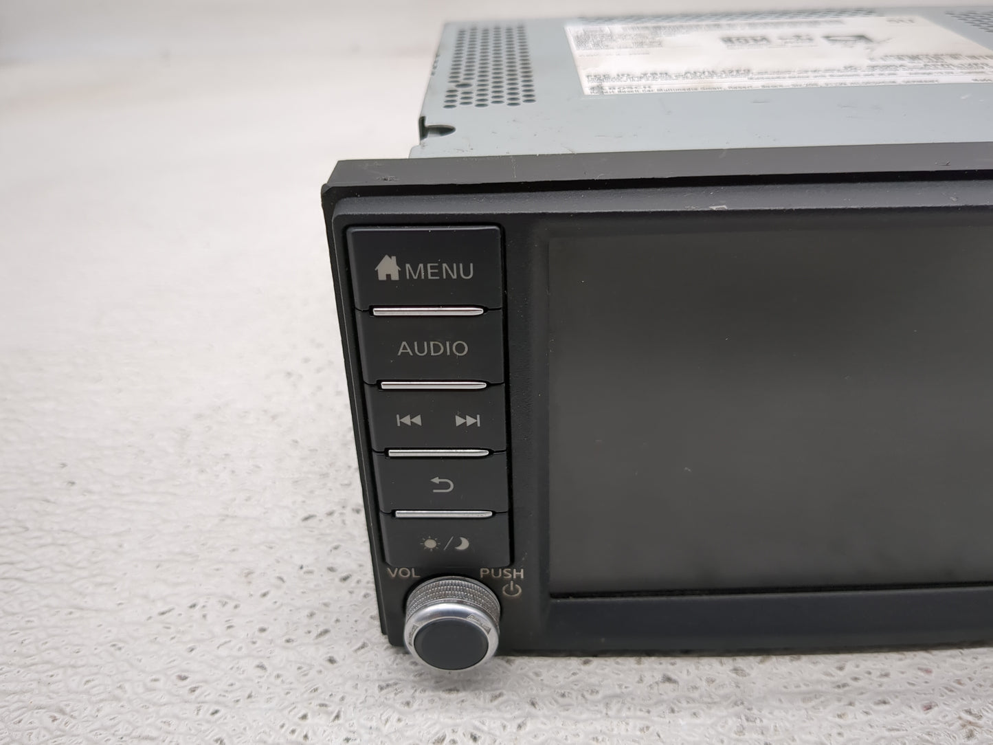 2020 Nissan Nv200 Radio AM FM Cd Player Receiver Replacement Fits OEM Used Auto Parts - Oemusedautoparts1.com