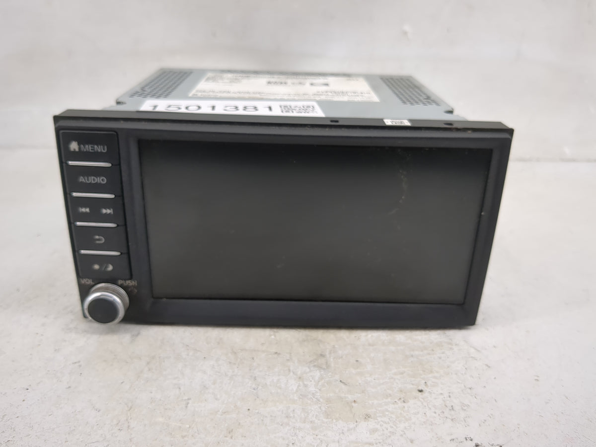 2020 Nissan Nv200 Radio AM FM Cd Player Receiver Replacement P/N:2591A5UD0A 7505750887, AIVIL12F0, YBN-AIVIL12F0 Fits OEM Us