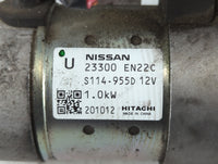 2014-2020 Nissan Nv200 Car Starter Motor Solenoid OEM P/N:S114-955D 12V 23300 EN22C Fits OEM Used Auto Parts - Oemusedautopa