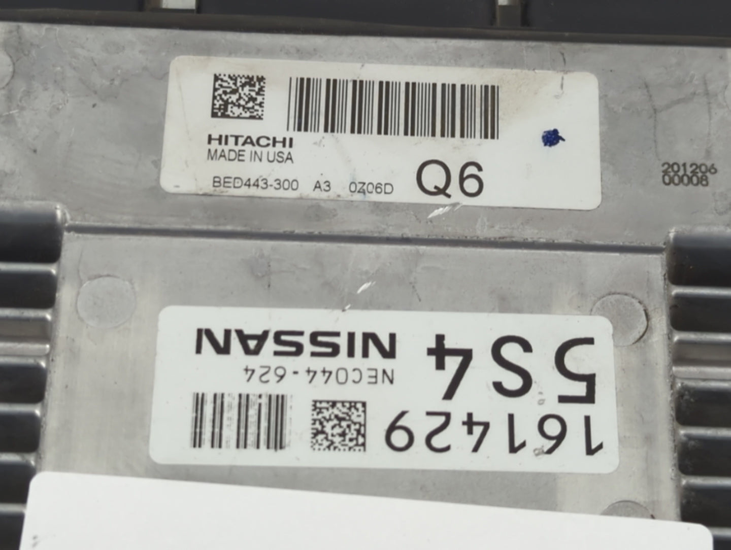 2021 Nissan Nv2500 PCM Engine Control Computer ECU ECM PCU OEM P/N:NEC044-624 BED443-300 Fits OEM Used Auto Parts - Oemuseda