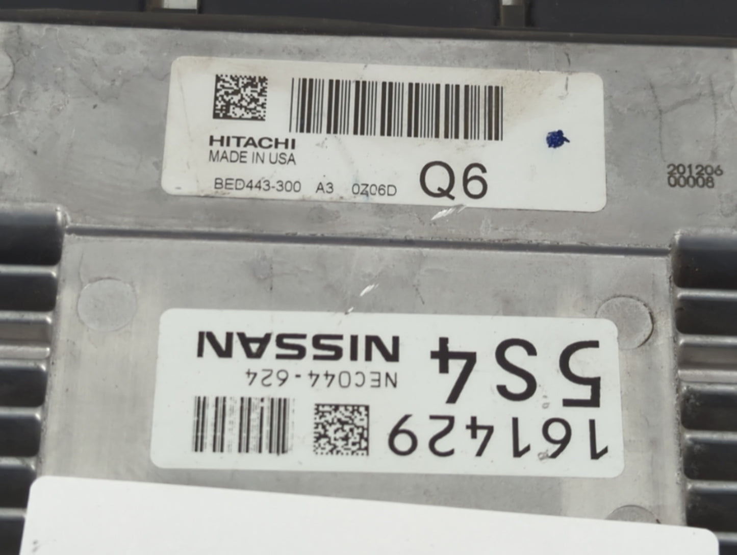 2021 Nissan Nv2500 PCM Engine Control Computer ECU ECM PCU OEM P/N:NEC044-624 BED443-300 Fits OEM Used Auto Parts - Oemuseda
