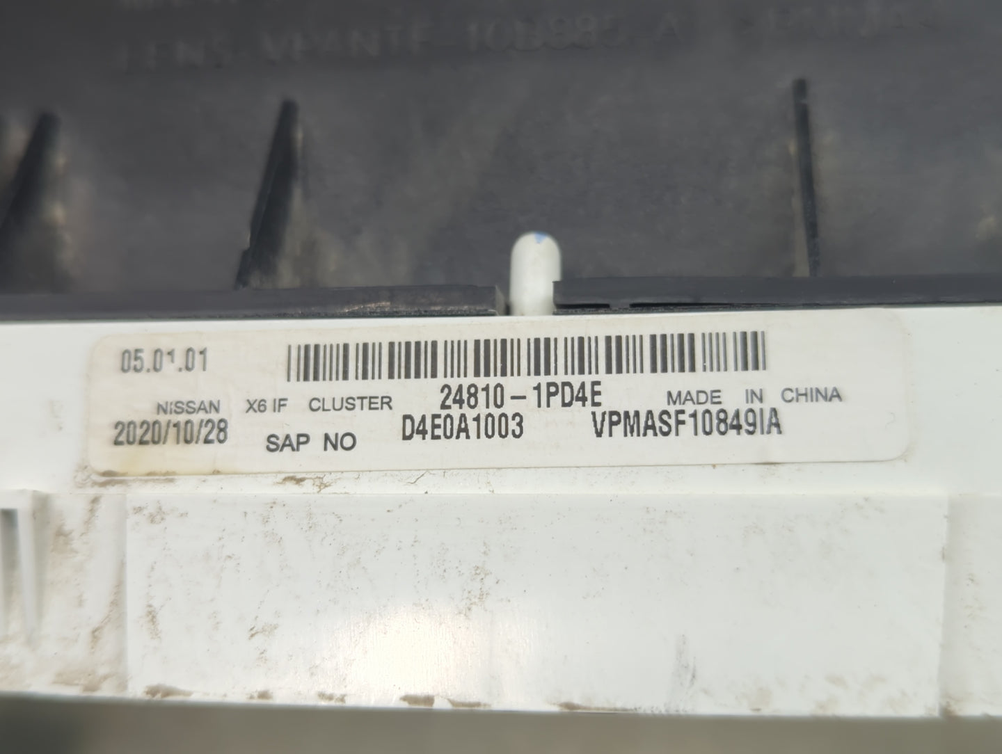 2021 Nissan Nv2500 Instrument Cluster Speedometer Gauges P/N:24810-1PD4E Fits OEM Used Auto Parts - Oemusedautoparts1.com
