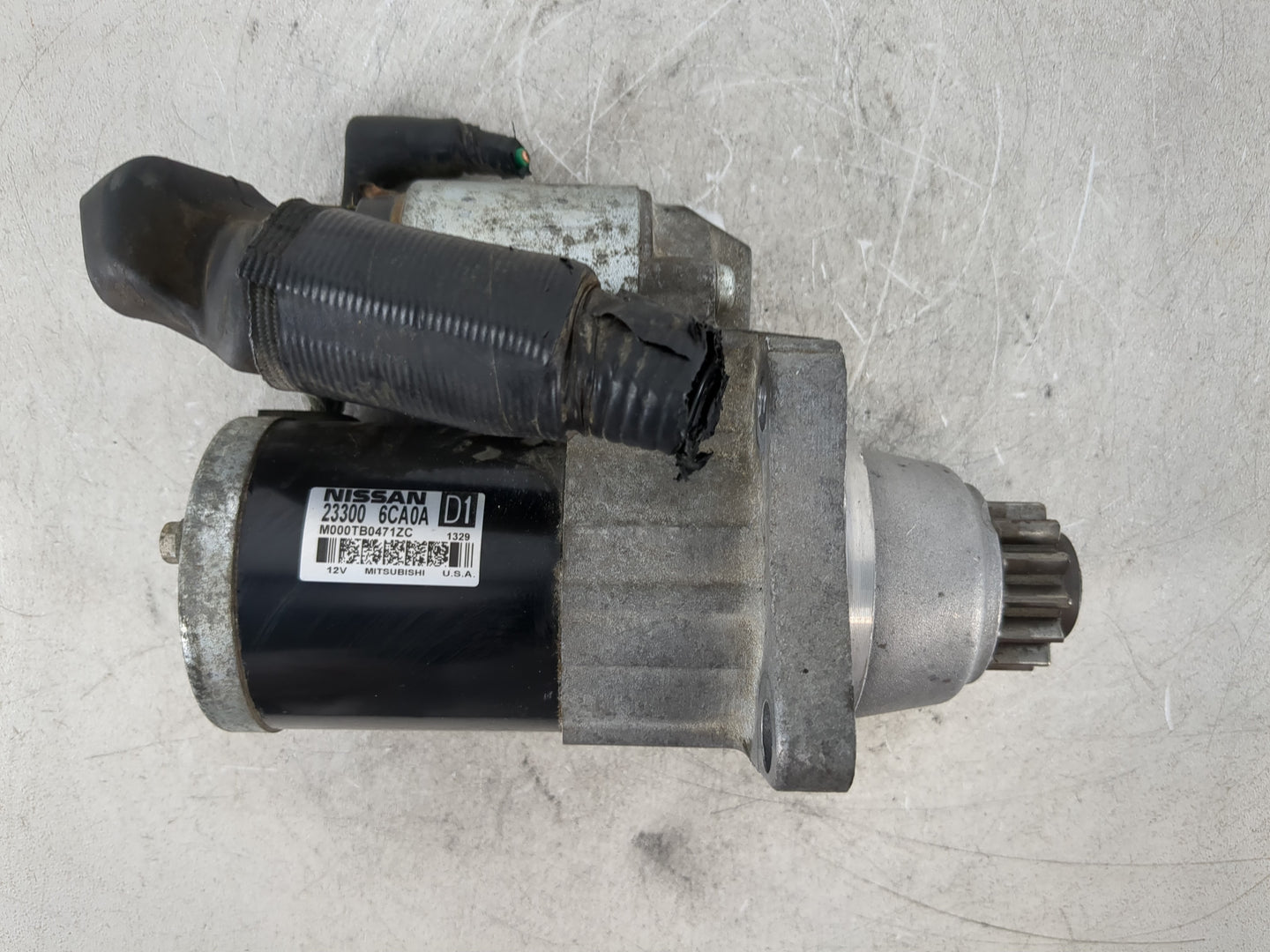 2021 Nissan Rogue Car Starter Motor Solenoid OEM P/N:23300 6CA0A Fits Fits 2019 2020 2022 OEM Used Auto Parts - Oemusedautop