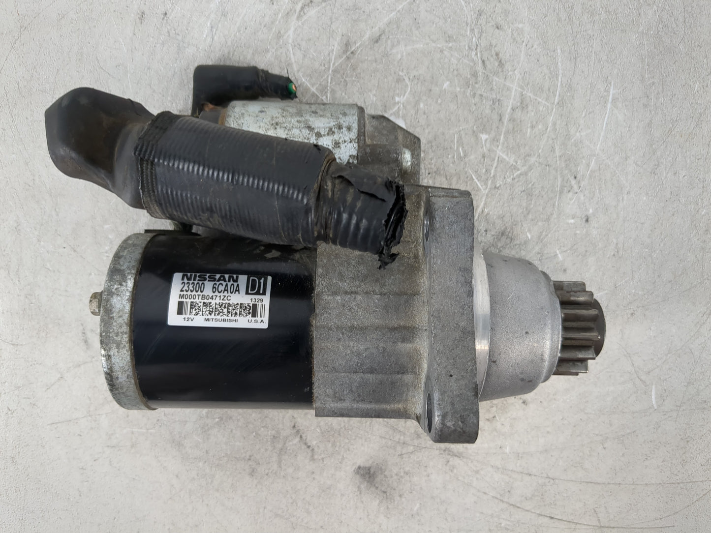 2021 Nissan Rogue Car Starter Motor Solenoid OEM P/N:23300 6CA0A Fits Fits 2019 2020 2022 OEM Used Auto Parts - Oemusedautop