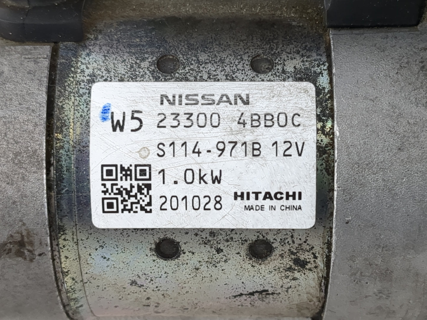 2021 Nissan Rogue Car Starter Motor Solenoid OEM P/N:23300 4BB0C Fits Fits 2019 2020 2022 OEM Used Auto Parts - Oemusedautop