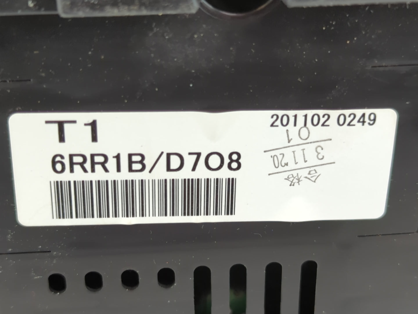 2021 Nissan Rogue Instrument Cluster Speedometer Gauges P/N:6RR1B/D708 Fits OEM Used Auto Parts - Oemusedautoparts1.com