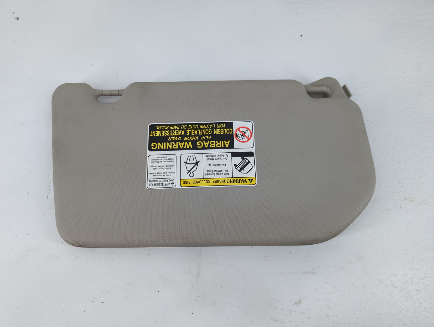 2021-2022 Nissan Rogue Sun Visor Shade Replacement Passenger Right Mirror Fits Fits 2021 2022 OEM Used Auto Parts - Oemuseda