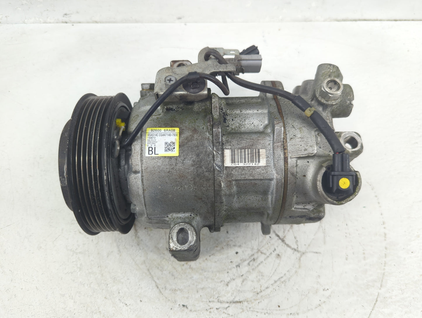 2021-2021 Nissan Rogue Air Conditioning A/c Ac Compressor Oem - Oemusedautoparts1.com