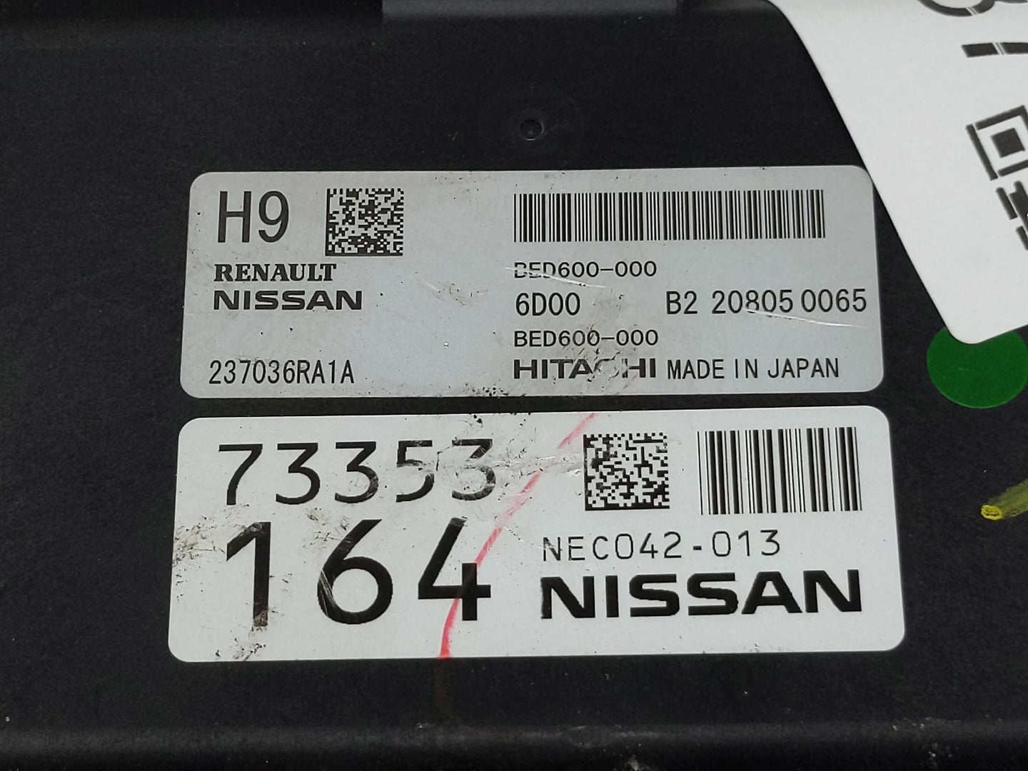 2022 Nissan Rogue PCM Engine Control Computer ECU ECM PCU OEM P/N:237036RA1A Fits OEM Used Auto Parts - Oemusedautoparts1.co