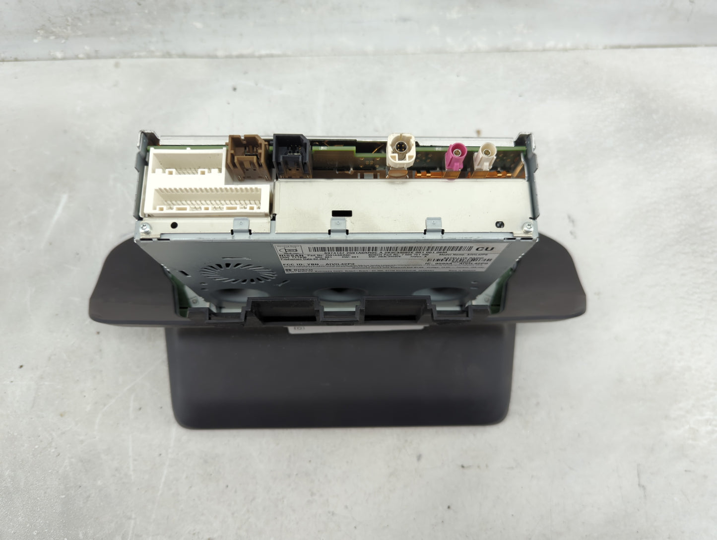 2021-2022 Nissan Rogue Radio AM FM Cd Player Receiver Replacement P/N:7 505 751 490 2591A6RR0C Fits Fits 2021 2022 OEM Used 