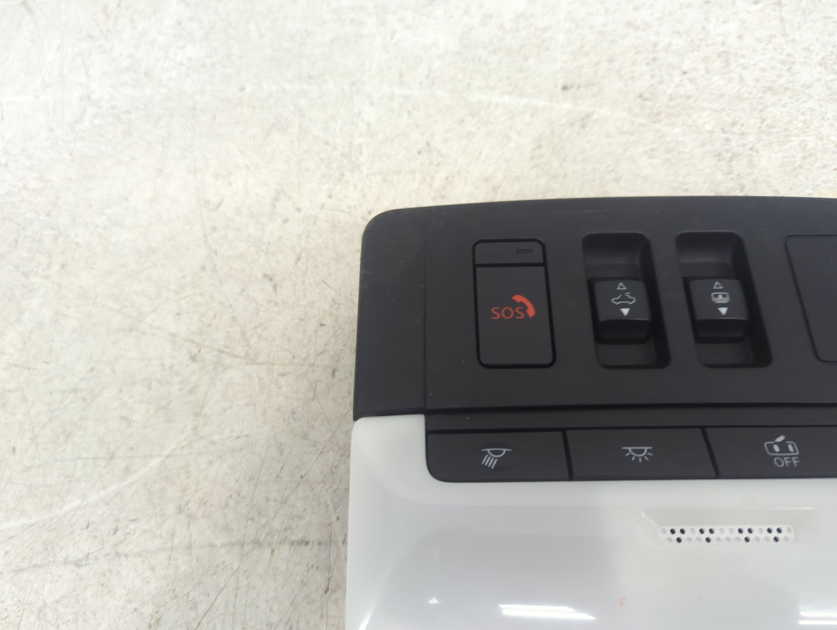 2021-2022 Nissan Rogue Overhead Console W/rear Climate Control Tan - Oemusedautoparts1.com