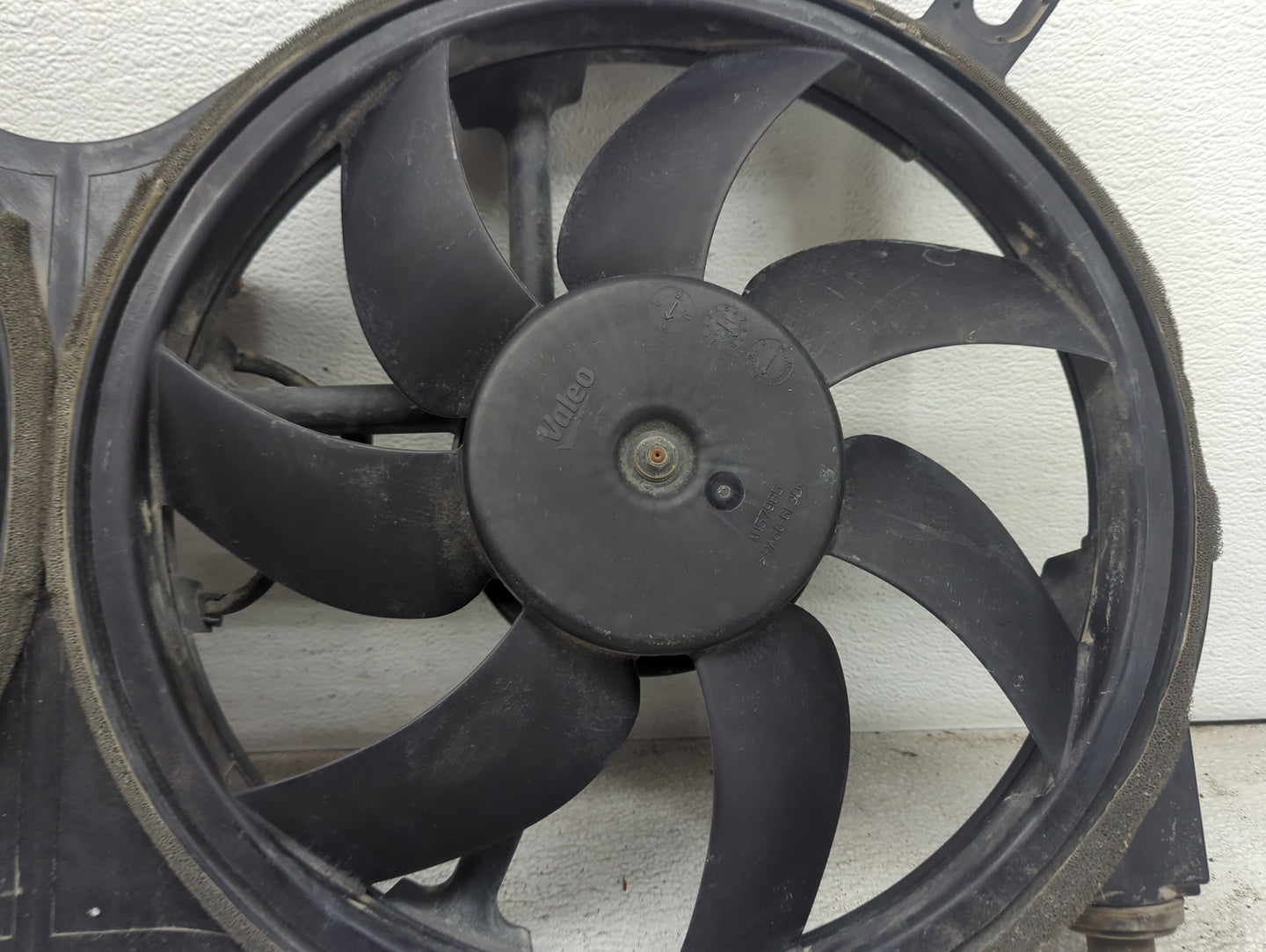 2021 Nissan Rogue Electric Radiator Cooling Fan Motor Assembly P/N:21481-9PA0A M154650 Fits OEM Used Auto Parts - Oemusedaut