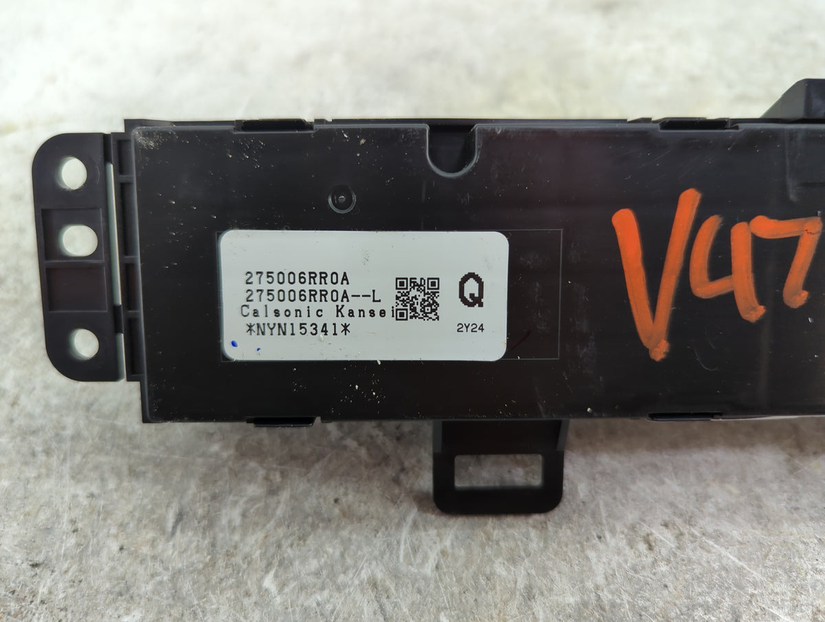 2021 Nissan Rogue Climate Control Module Temperature AC/Heater Replacement P/N:275006RRDA 275006RR0A Fits OEM Used Auto Part