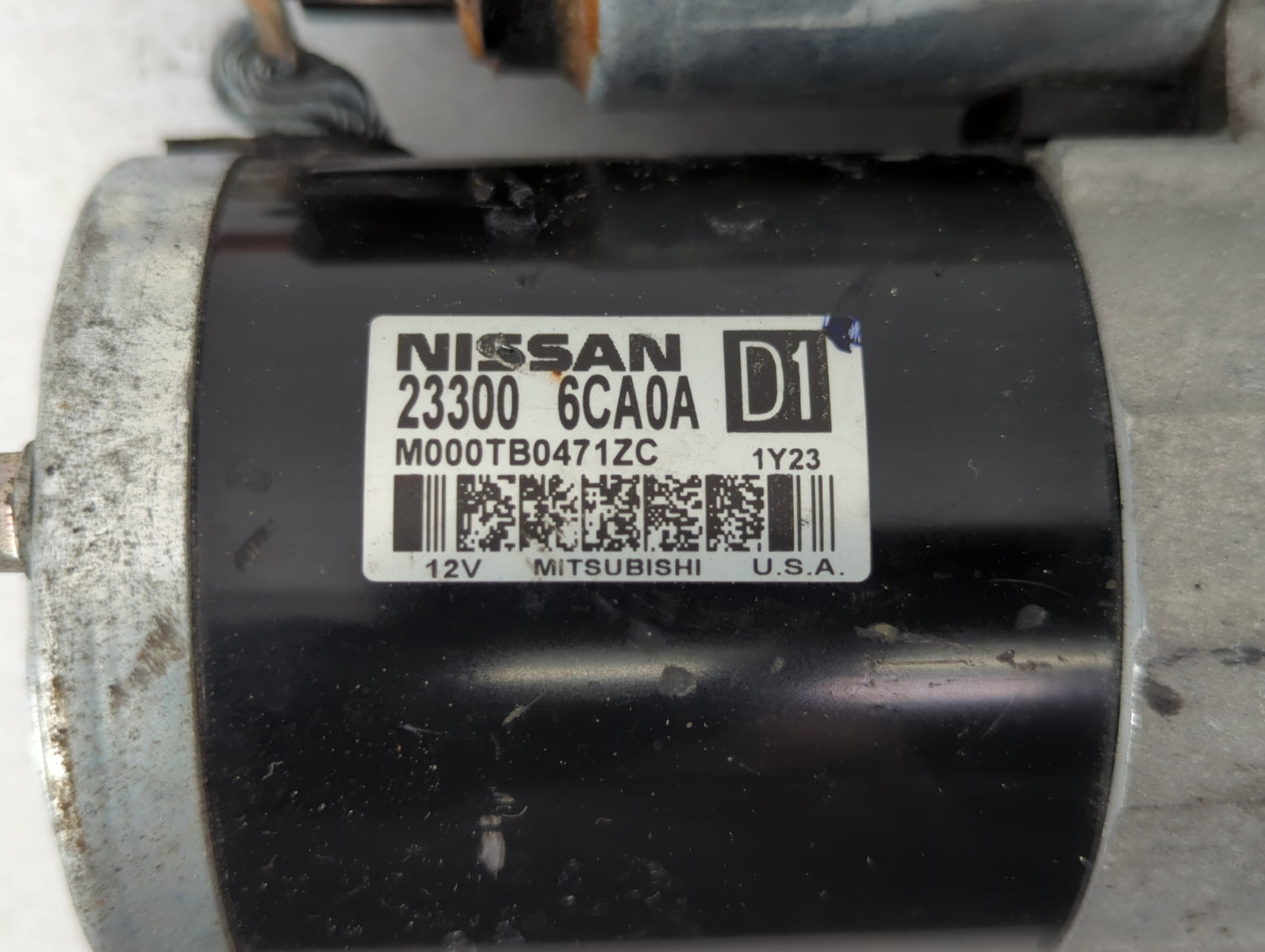 2021 Nissan Rogue Car Starter Motor Solenoid OEM P/N:M000TB0471ZC 23300 6CA0A Fits Fits 2019 2020 2022 OEM Used Auto Parts -