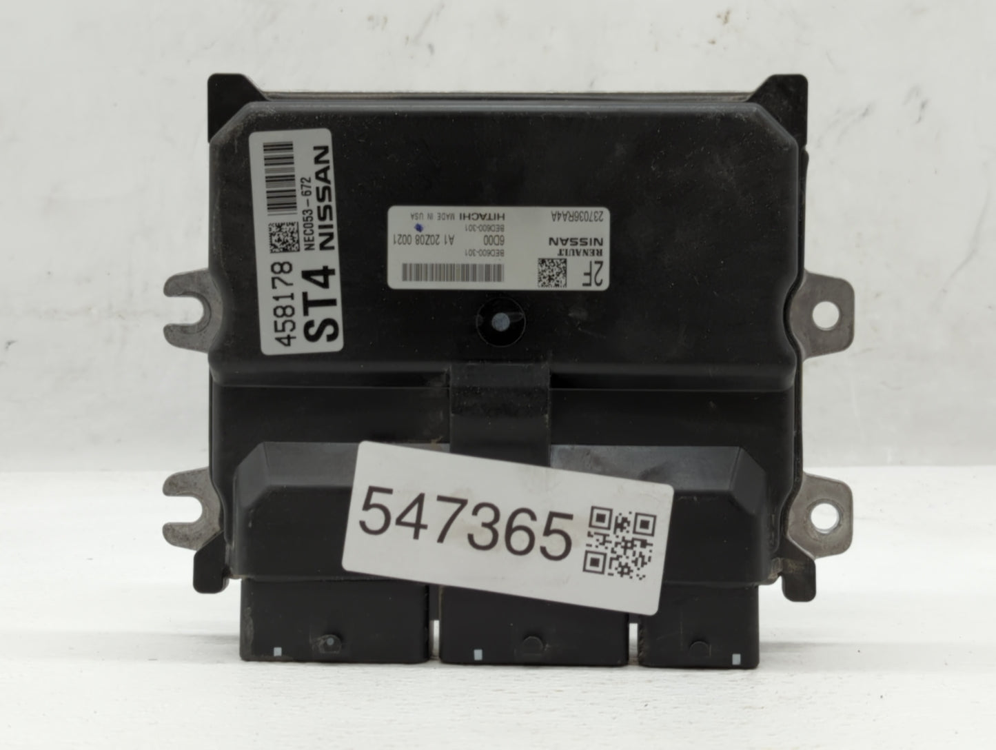 2021 Nissan Rogue PCM Engine Control Computer ECU ECM PCU OEM P/N:NEC053-668 Fits OEM Used Auto Parts - Oemusedautoparts1.co