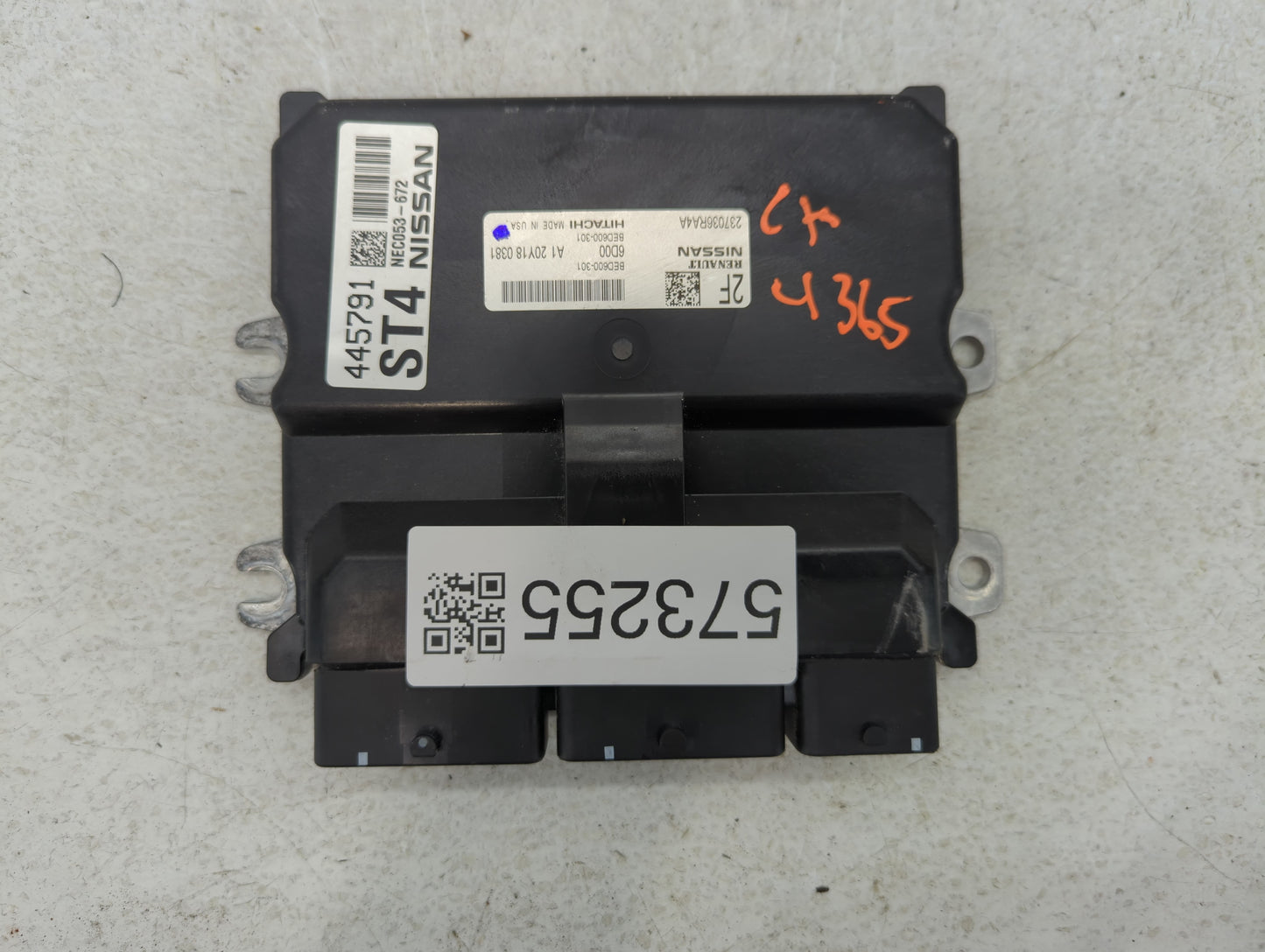 2021 Nissan Rogue PCM Engine Control Computer ECU ECM PCU OEM P/N:NEC053-672 NEC053-668 Fits OEM Used Auto Parts - Oemusedau
