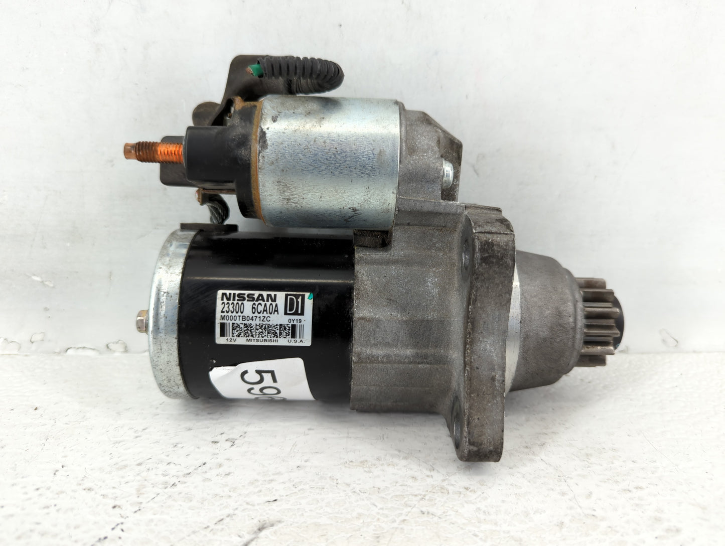 2021 Nissan Rogue Car Starter Motor Solenoid OEM P/N:23300 6CA0A Fits Fits 2019 2020 2022 OEM Used Auto Parts - Oemusedautop