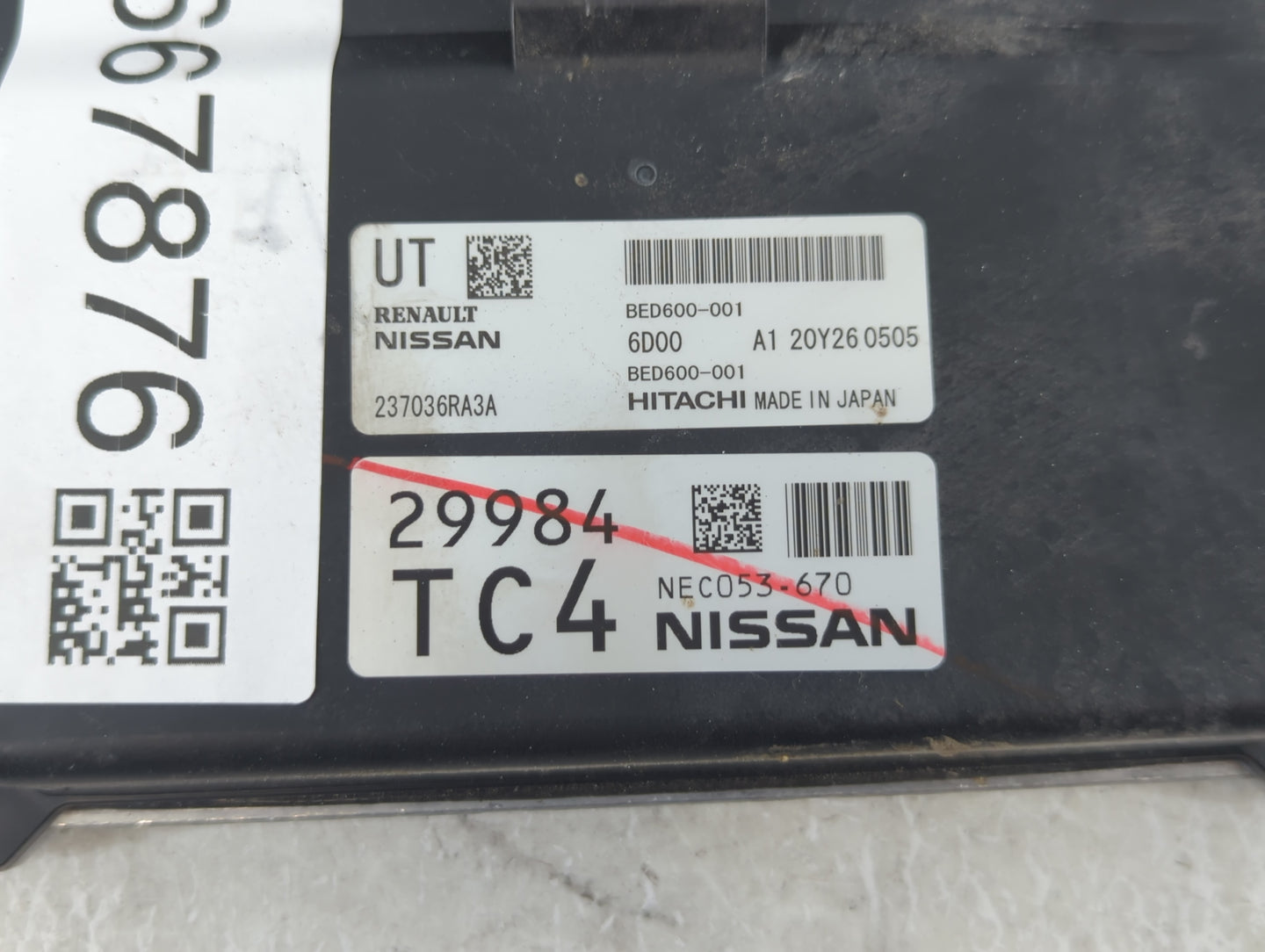 2021 Nissan Rogue PCM Engine Control Computer ECU ECM PCU OEM P/N:BEM332-300 A2 3303 A NEC000-838 Fits Fits 2013 OEM Used Au