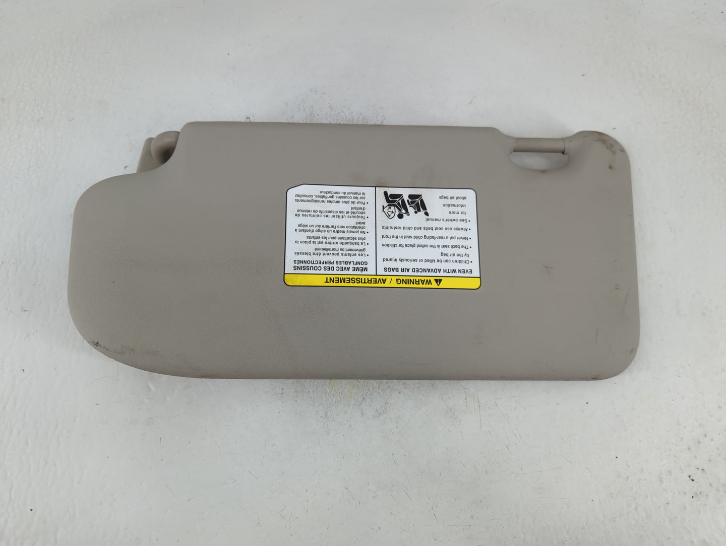 2019-2022 Nissan Rogue Sport Sun Visor Shade Replacement Passenger Right Mirror Fits Fits 2019 2020 2021 2022 OEM Used Auto 