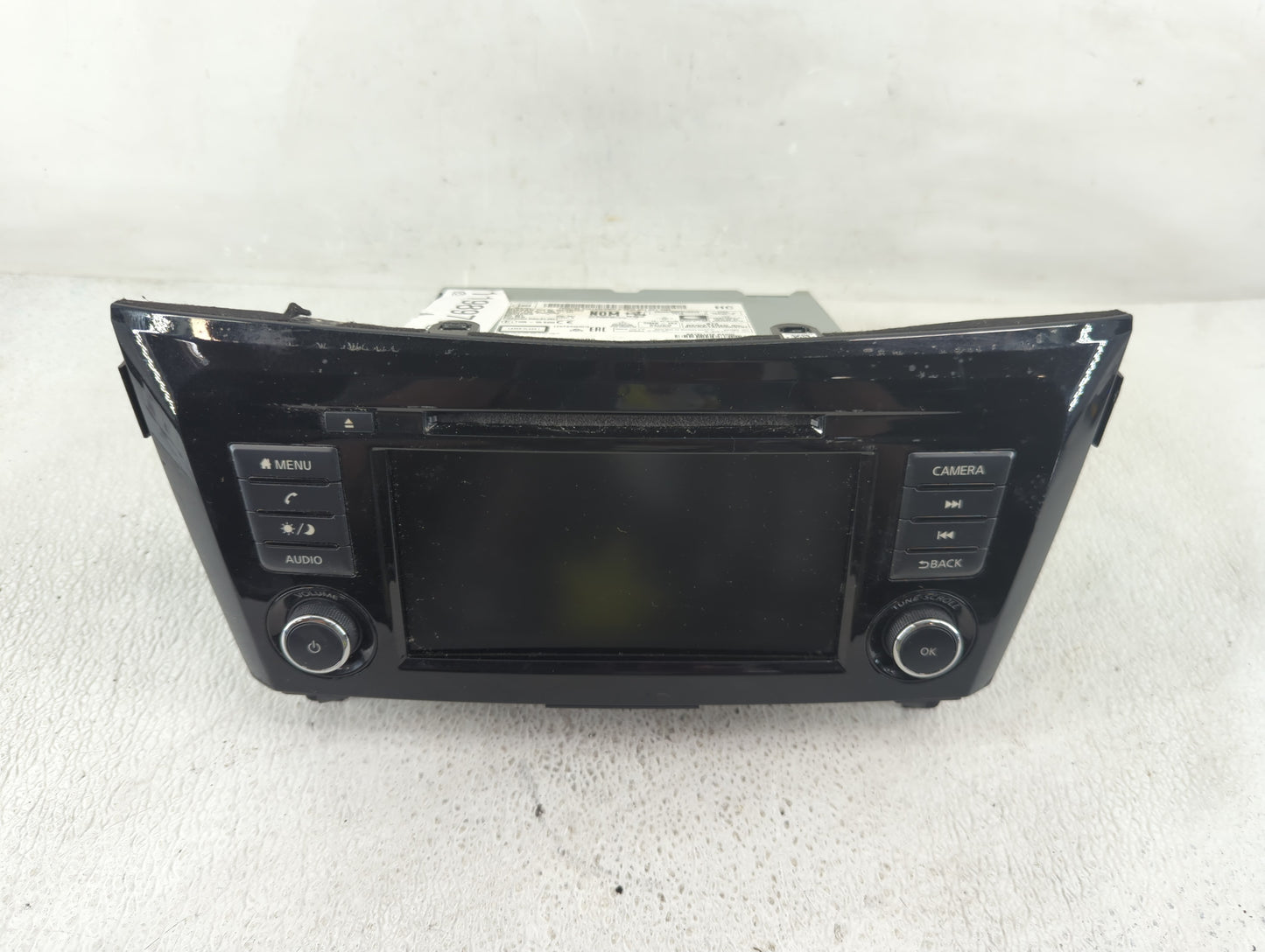 2019-2022 Nissan Rogue Sport Radio AM FM Cd Player Receiver Replacement P/N:2591A8FM0D Fits Fits 2019 2020 2021 2022 OEM Use