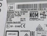 2019-2022 Nissan Rogue Sport Radio AM FM Cd Player Receiver Replacement P/N:2591A8FM0D Fits Fits 2019 2020 2021 2022 OEM Use