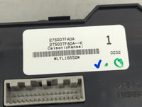 2017-2022 Nissan Rogue Sport Climate Control Module Temperature AC/Heater Replacement P/N:275007FA0A Fits OEM Used Auto Part