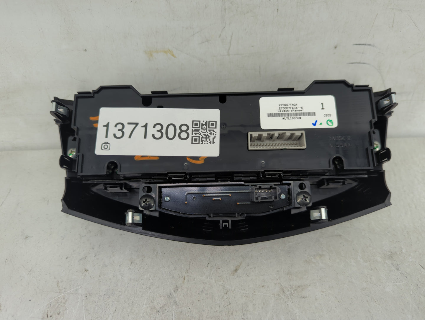 2017-2022 Nissan Rogue Sport Climate Control Module Temperature AC/Heater Replacement P/N:275007FA0A Fits OEM Used Auto Part