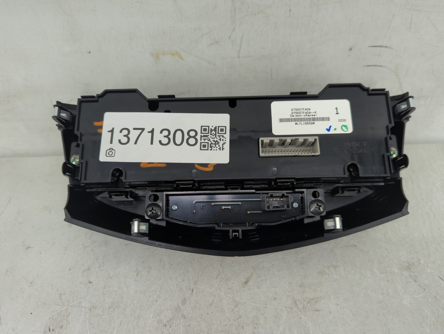 2017-2022 Nissan Rogue Sport Climate Control Module Temperature AC/Heater Replacement P/N:275007FA0A Fits OEM Used Auto Part