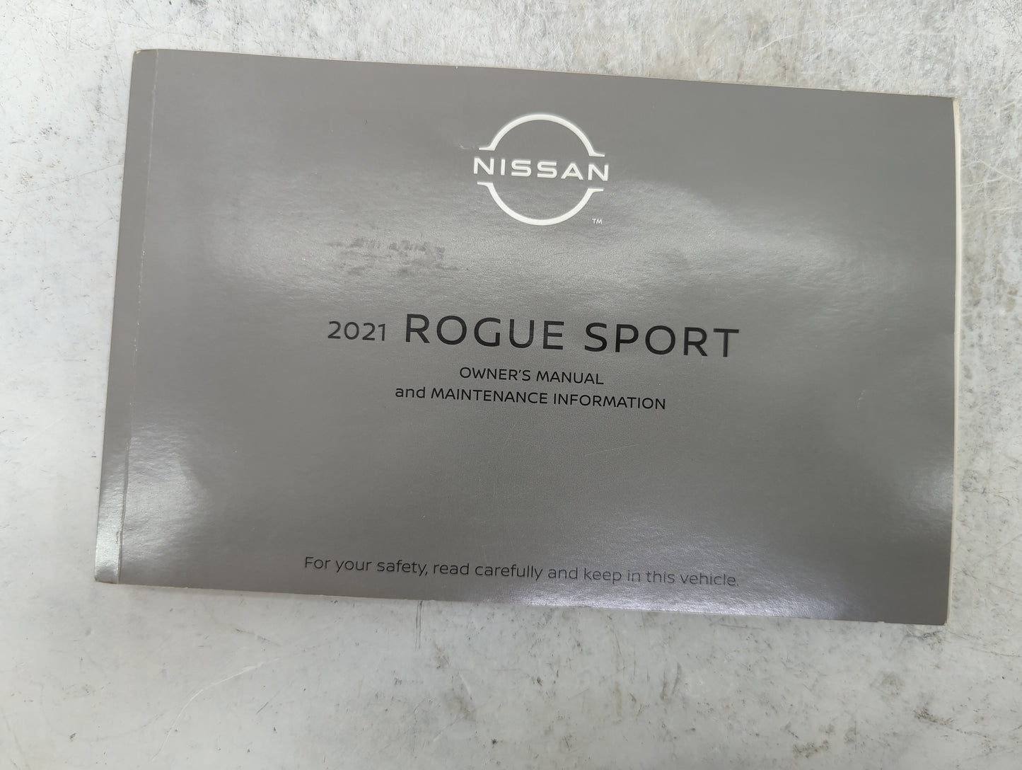 2021 Nissan Rogue Sport Owners Manual Book Guide P/N:OM21E0 0J11U0 OEM Used Auto Parts - Oemusedautoparts1.com