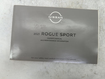 compare product 2021 Nissan Rogue Sport Owners Manual Book Guide P/N:OM21E0 0J11U0 OEM Used Auto Parts