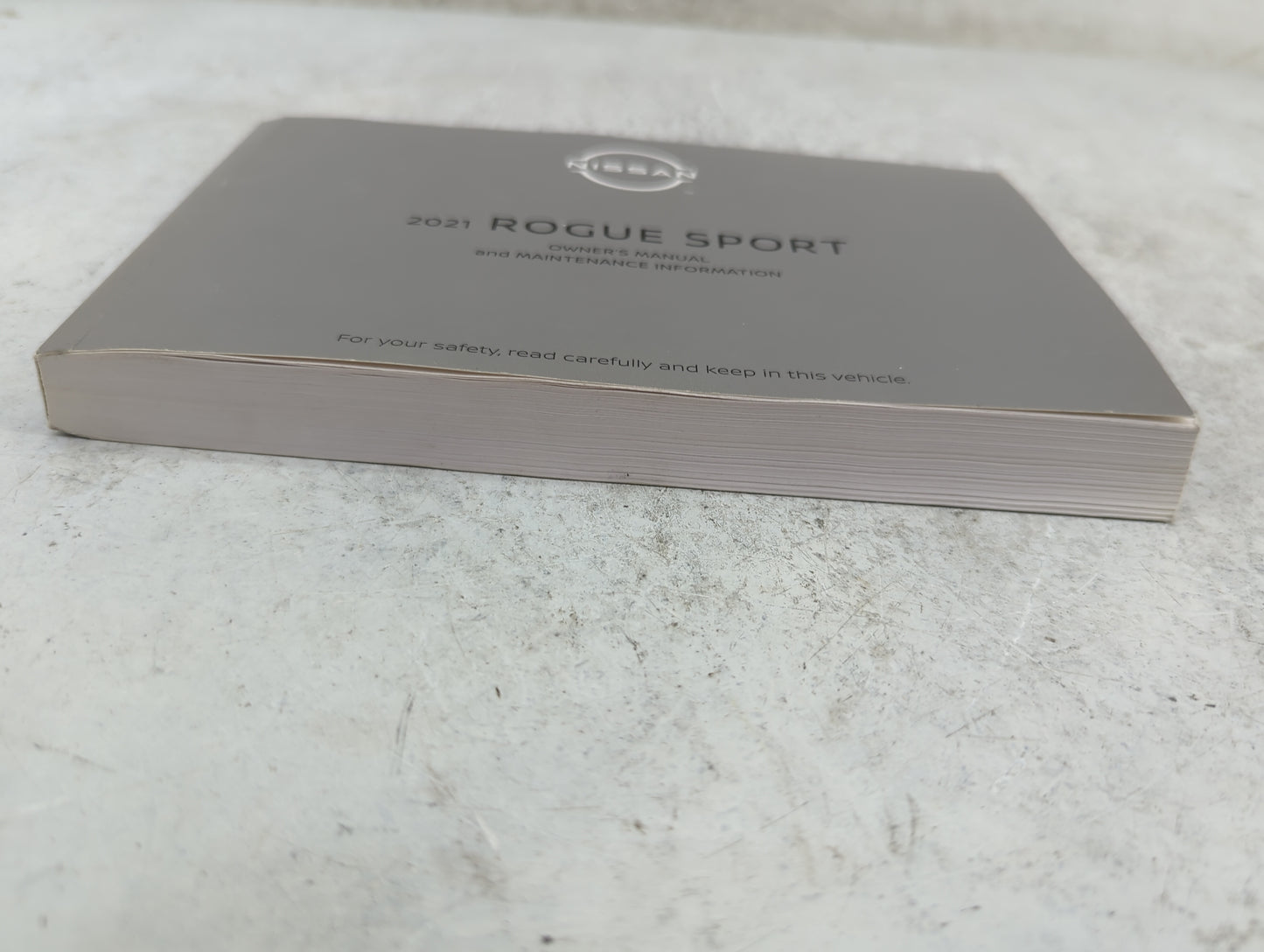 2021 Nissan Rogue Sport Owners Manual Book Guide P/N:OM21E0 0J11U0 OEM Used Auto Parts - Oemusedautoparts1.com
