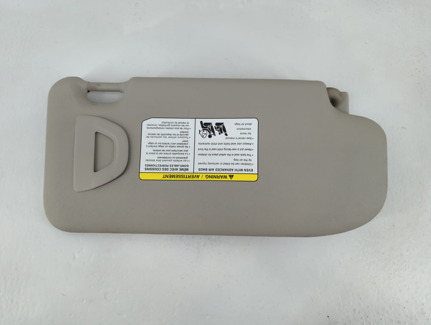 2019-2022 Nissan Rogue Sport Sun Visor Shade Replacement Driver Left Mirror Fits Fits 2019 2020 2021 2022 OEM Used Auto Part