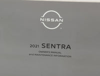 2021 Nissan Sentra Owners Manual Book Guide P/N:OM21EM 0B18U0 OEM Used Auto Parts - Oemusedautoparts1.com
